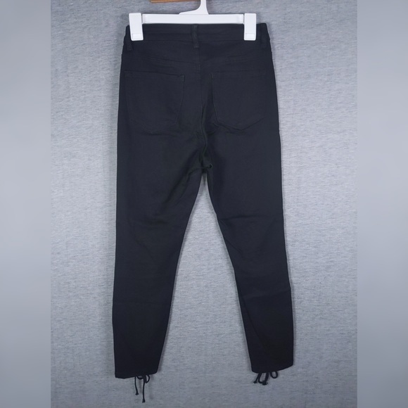 👯♀️Host Pick⚡️Fashion Nova Back on Top Lace Up Jeans - Picture 5 of 10